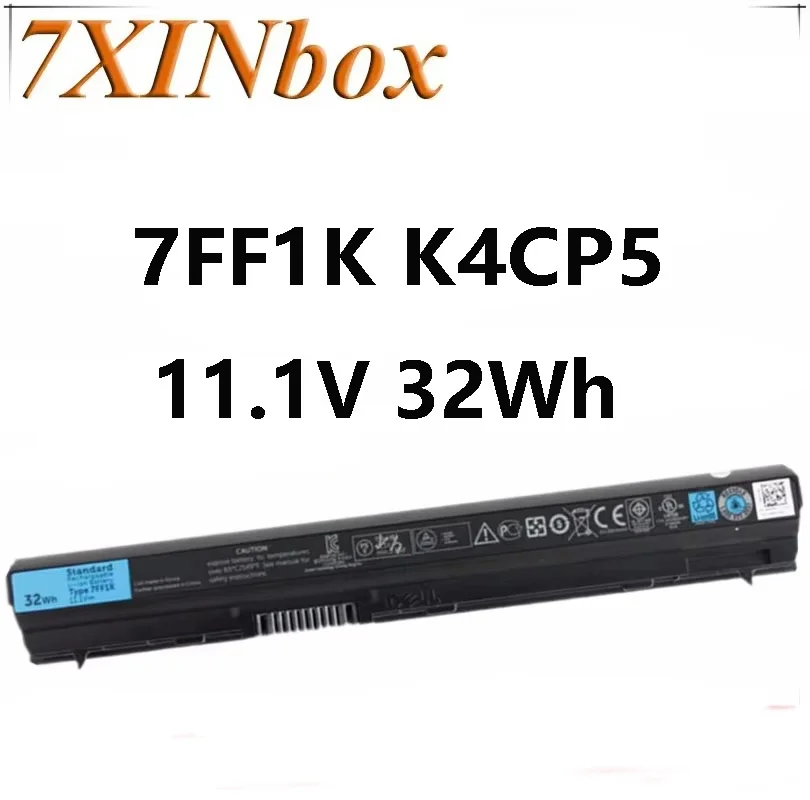 7XINbox 11.1V 32Wh 7FF1K K4CP5 0F7W7V HJ474 K94X6 NGXCJ R8R6F RXJR6 WJ383 Laptop Battery For Dell E6220 E6230 E6320 E6330 E6430S