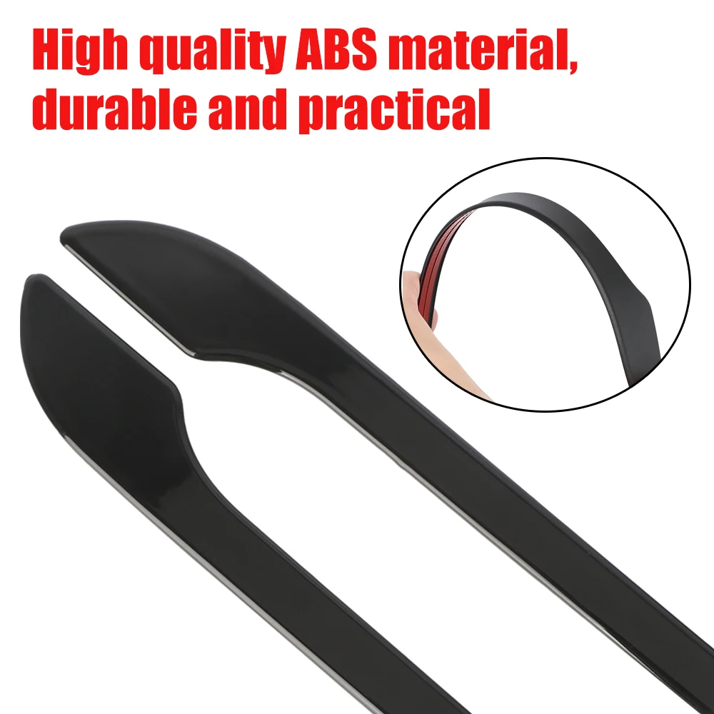 Car Door Handle Stickers Decorative Films Wrap Cover Anti-scratch Protector ABS Automotive Accessories For Tesla Model 3 Y 2021