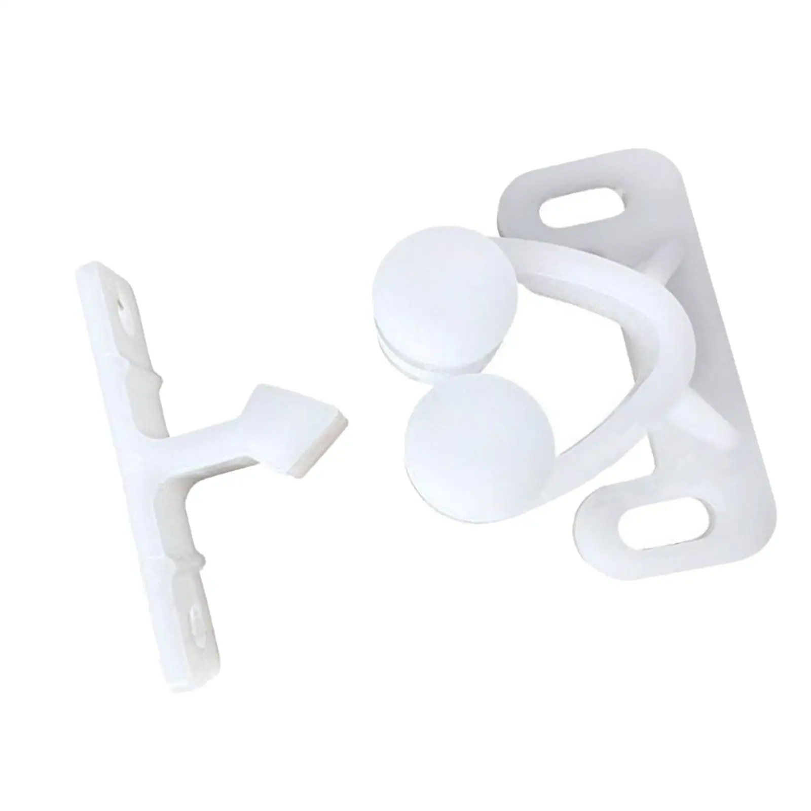 Double Roller Catch Replacement Door Stopper Easy to Install Closet Door Roller Catch for Marine Boat RV