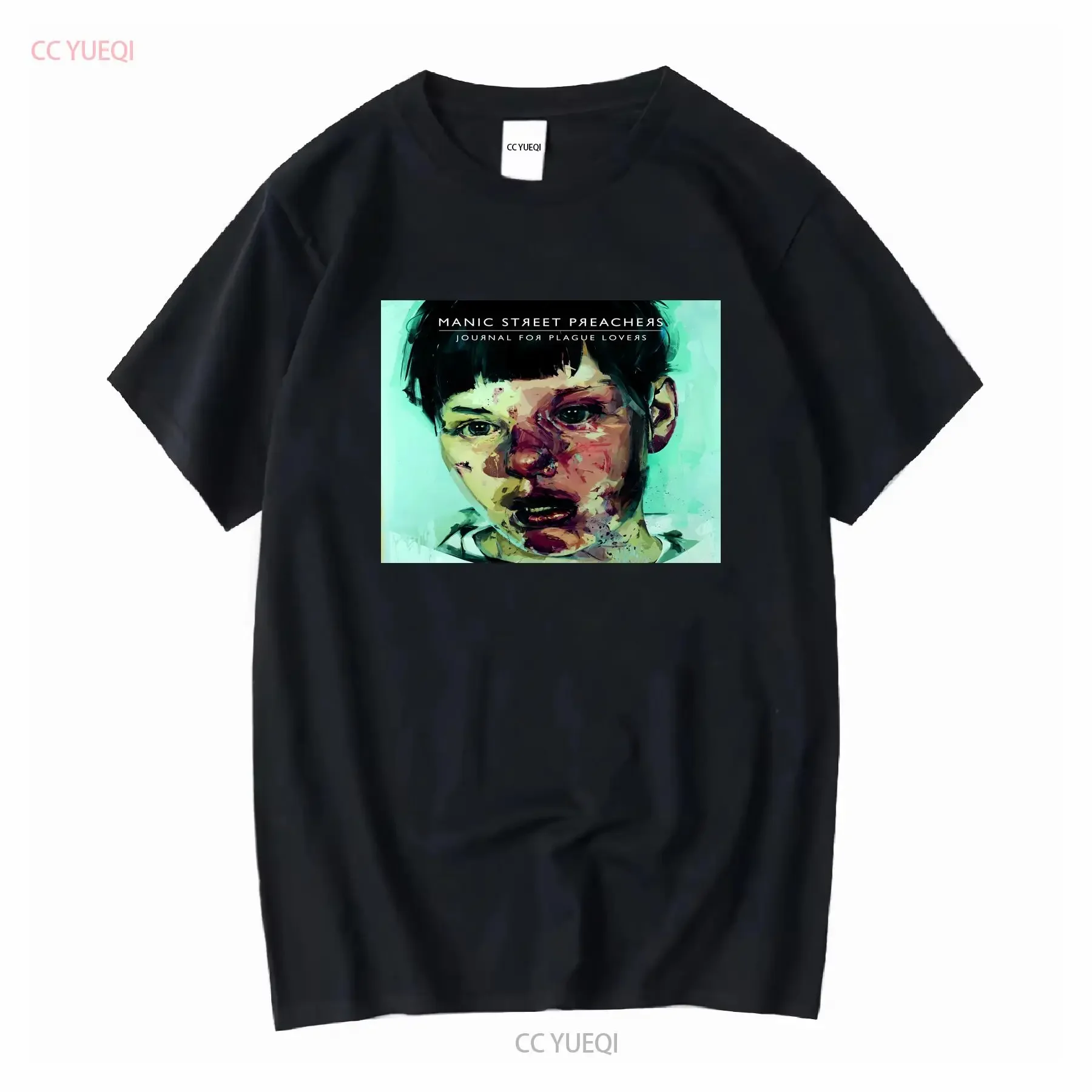 CAMISETA MANIC STREET PREACHERS diario para amantes de la peste PEQUEÑO MEDIANO GRANDE XL manga larga o corta vintage Lavado Versátil