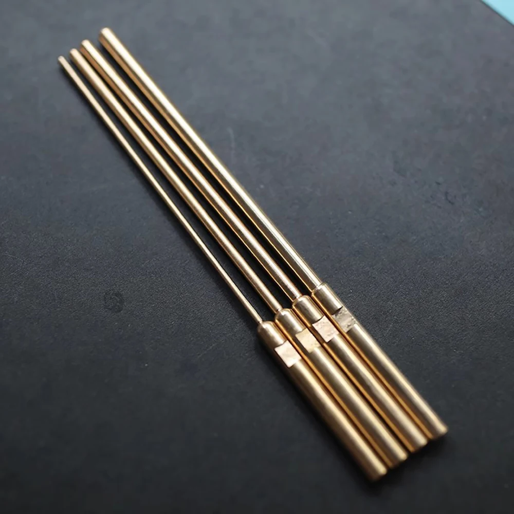 4Pcs BJD/SD Doll Mini Copper Curling Iron Rods Set - 2mm/3mm/4mm/5mm Heat Styling Tool for DIY Doll Hair Styling