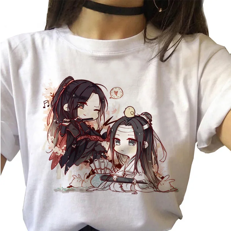 Anime Mo Dao Zu Shi Women T-shirts Cute Oversized Tee Shirt Female Harajuku Summer Short Sleeve Tshirt Tops Women Clothing