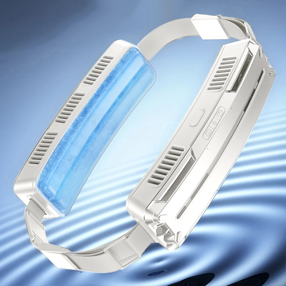 Поясной вентилятор, перезаряжаемый через USB, 3-скоростной портативный охлаждающий вентилятор, сильный воздушный поток, поясной вентилятор для работы, сельского хозяйства, рыбалки, спорта, путешествий