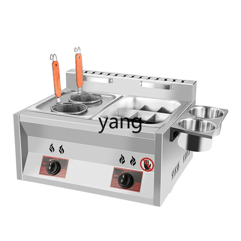 CX  desktop fryer commercial single cylinder frying machine equipment stall chicken fryer fries