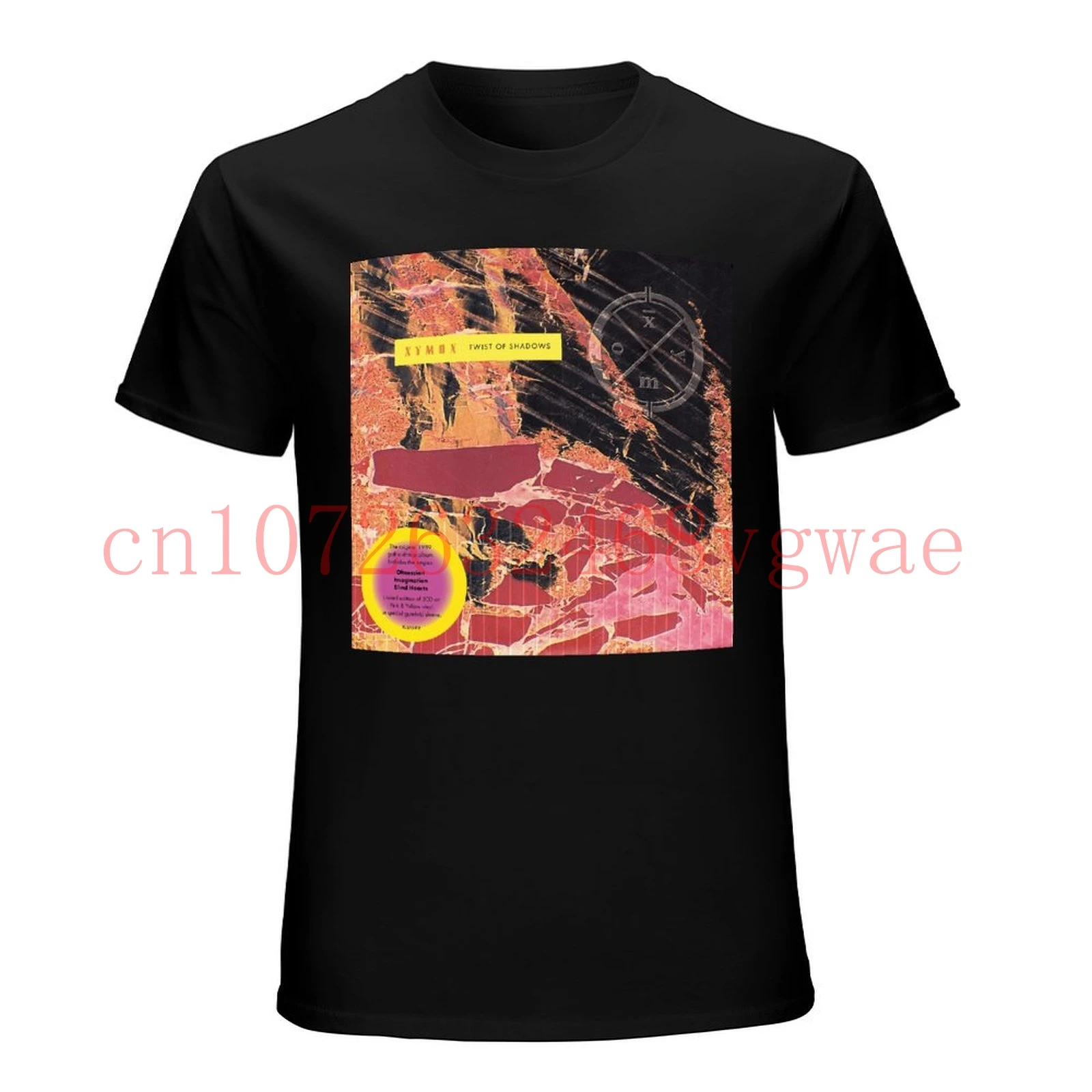 Camiseta del CLAN de XYMOX para hombre, camisa de banda de Rock Twist OF Shadows, color negro, talla S-4XL