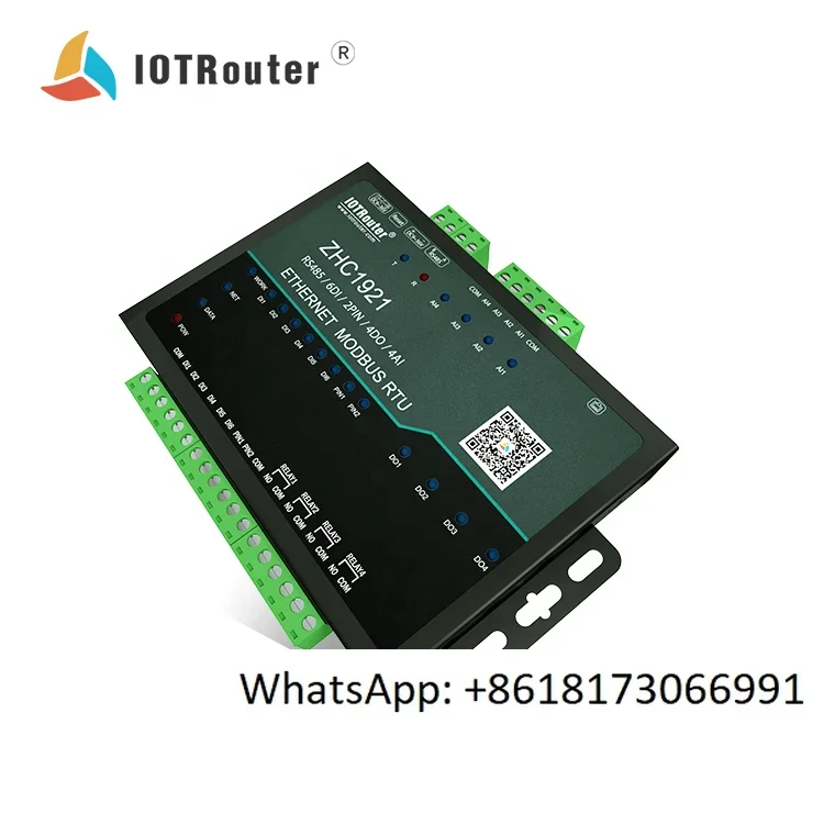 

Serial to Ethernet Modbus I/O Module rs485 to LAN Internet Gateway