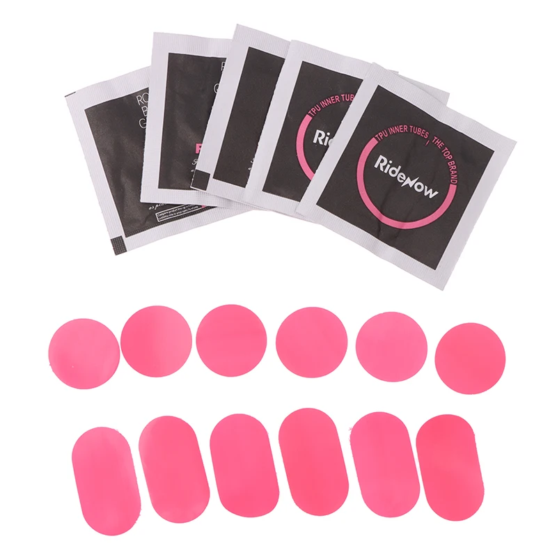 New Bike Inner Tube Patch Kit TPU Inner Tube Repair Patch Pads Puncture Repair Tool Bicycle Tire Patches Tires Set view 3