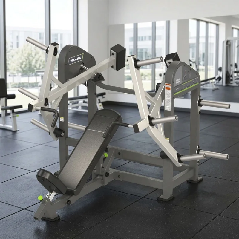 Equip Your Performance Gym All-in-One Gym Equipment Solutions Incline Chest Pres Plate-Loaded Strength Training Machine