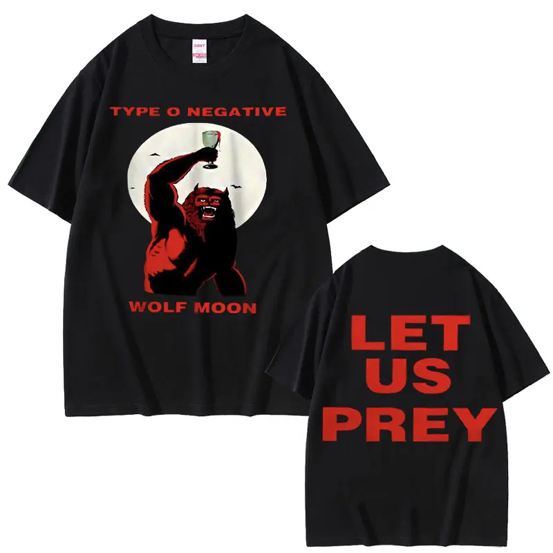 Summer Fashion Rock Band Type O Negative Essential T-shirt Men New Casual Tshirt Male Vintage Lightweight Breathable Tops Tees