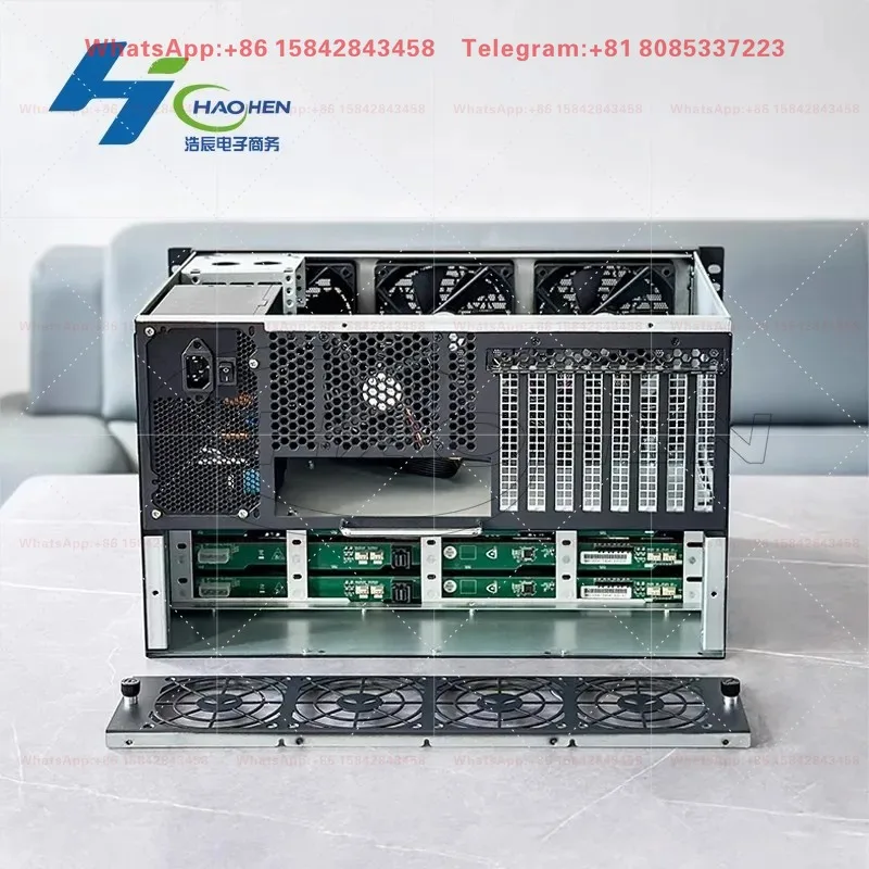 12-Bay Rackmount NAS Chassis, ATX Motherboard, ATX Power Supply, 8 Full-Height Slots,All-in-Oner