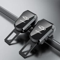 1/2PCS Car Seat Belt Extension Plug Auto Safety Seat Lock Clip Buckle for Chery TIGGO 5 A1 A3 A5 QQ KIMO INDIS JAGGI Accessories