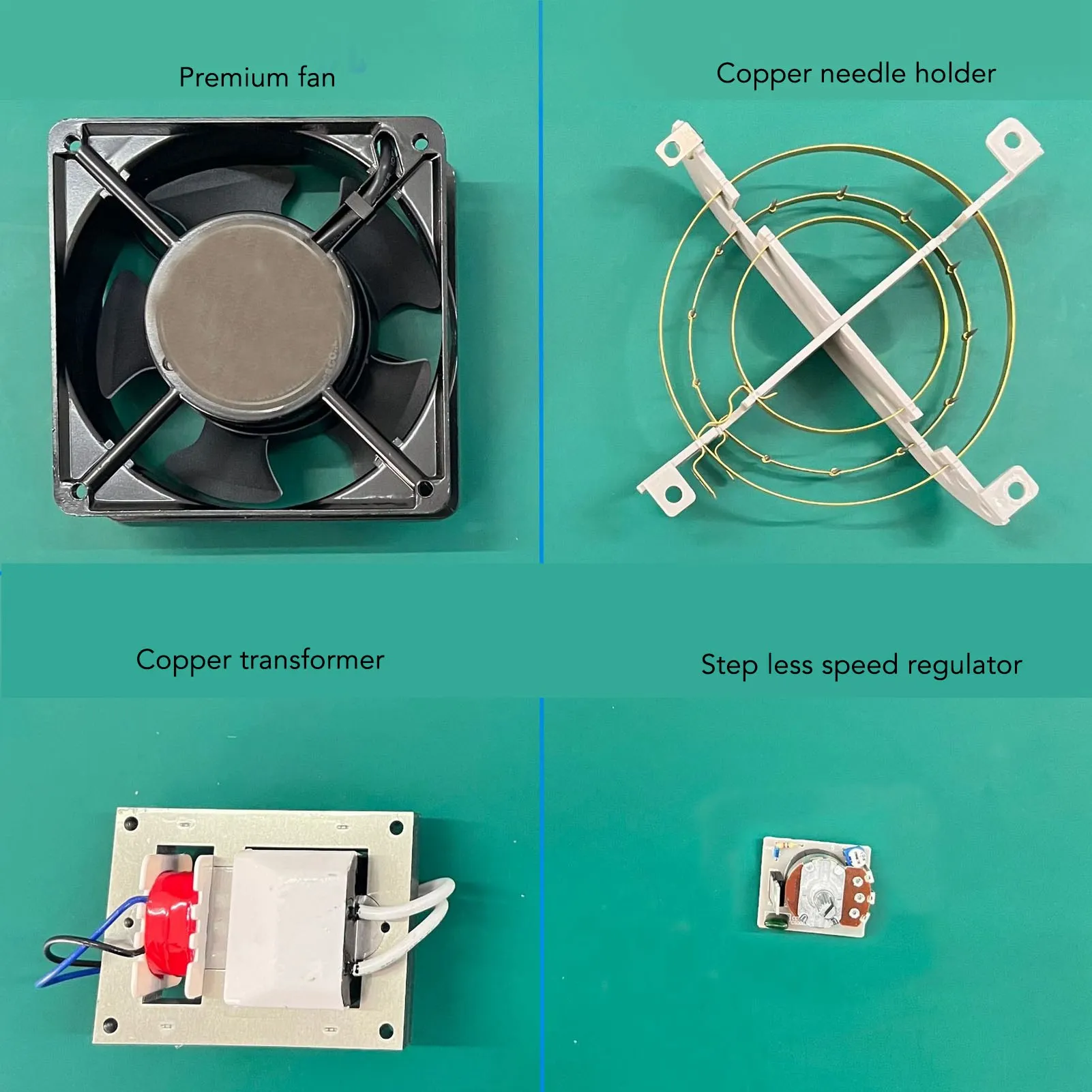 ESD Ionizing Fan, Desktop Ionizing Air Blower Industrial Anti Static Dust Removal Adjustable ESD Ionizer Fan for Production Line
