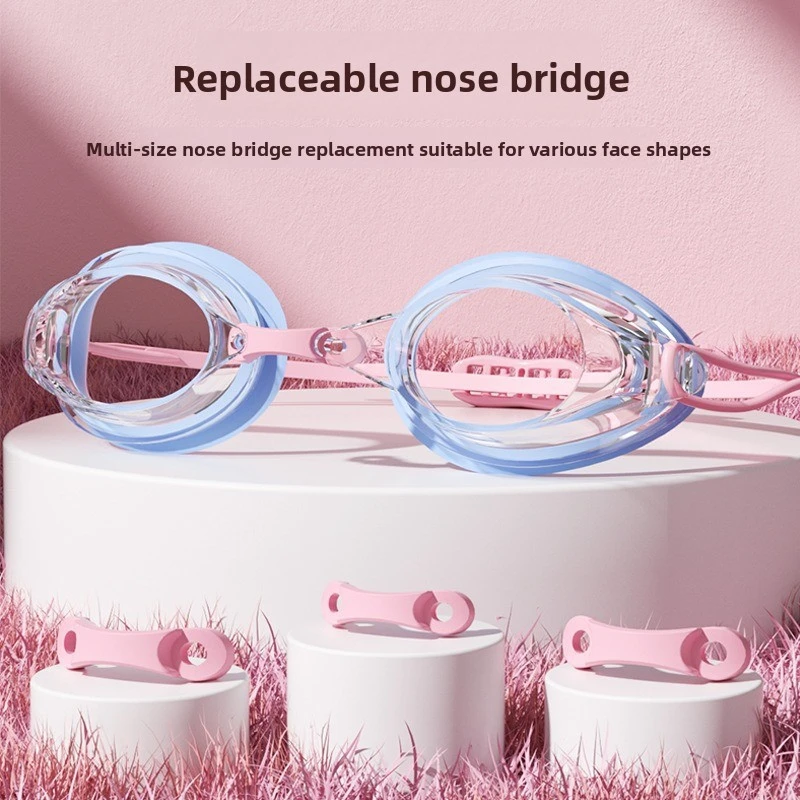 

Профессиональные водонепроницаемые очки для плавания для взрослых, противотуманные, с защитой от ультрафиолета, унисекс, для соревнований и тренировок