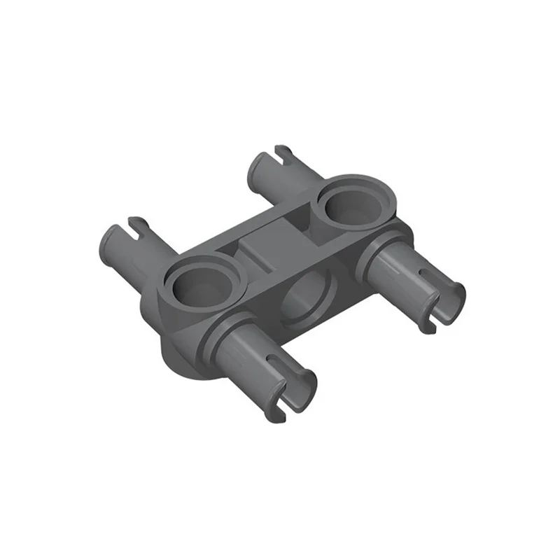 50 Stück 48989 Pin-Verbinder-Hub, senkrecht 3L mit 4 Pins, Bausteine MOC Panzer-Zubehör, Lernspielzeug – Detail 1
