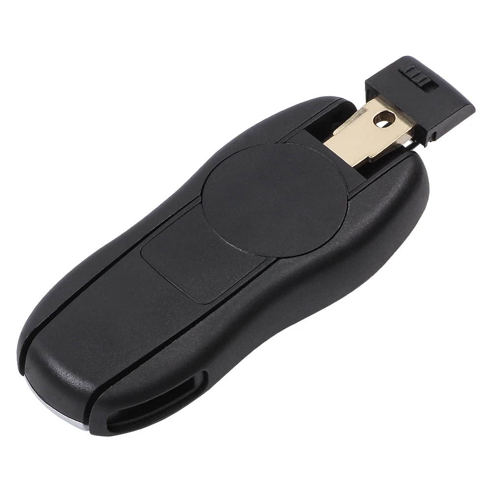 KEYECU Smart Remote Key Shell Case For Porsche 718 911 Panamera Cayenne 2017 2018 2019 2020 Porsche 3 Button Fob Car Key Cover