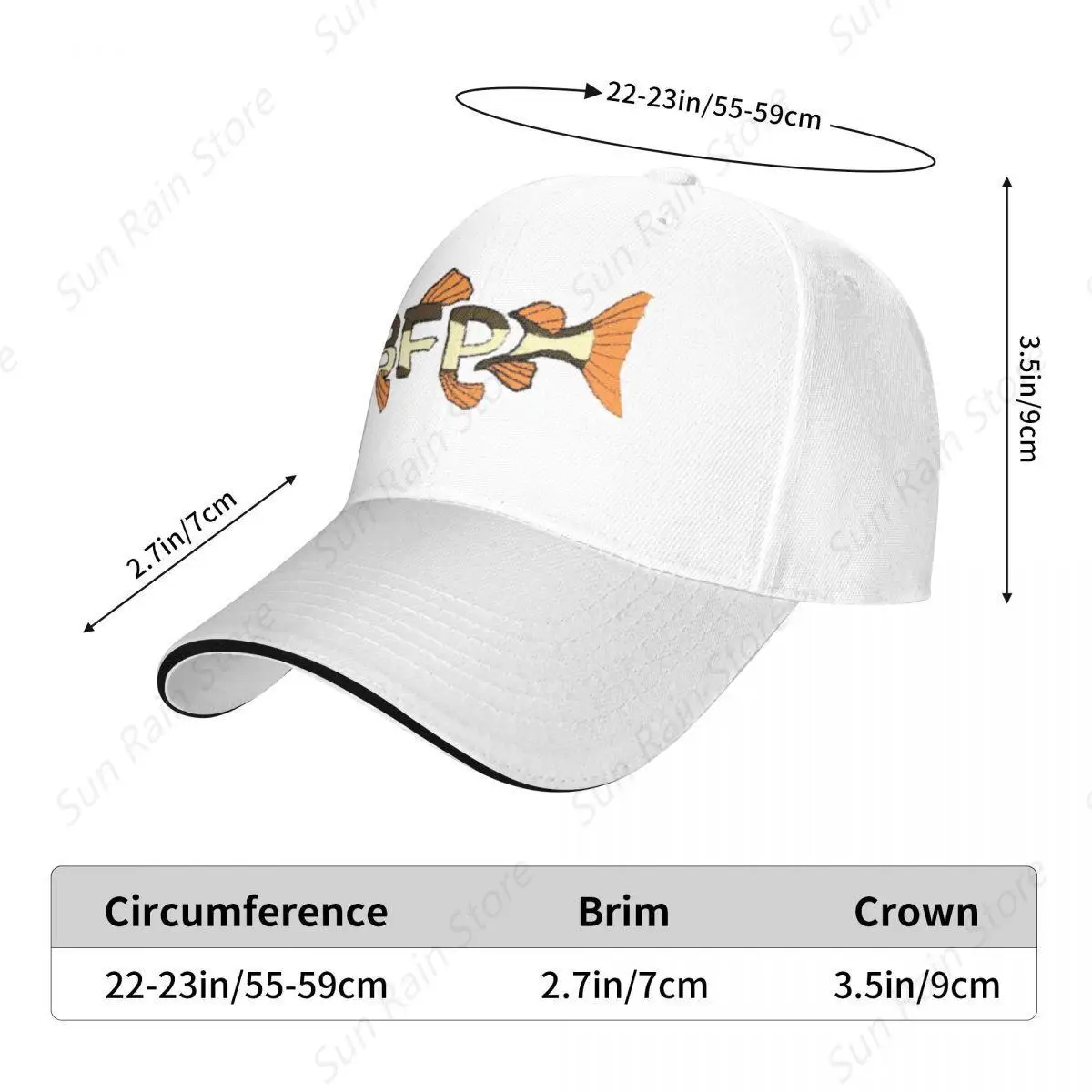 Bass Fishing Productions Merch BFP Redtail Cap Fashion Casual Baseball Caps Adjustable Hat Hip Hop Summer Unisex Baseball Hats