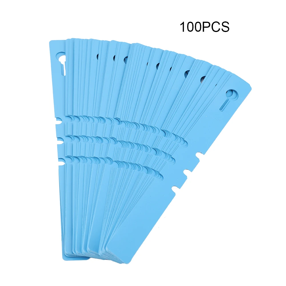 Hangende Bloem Label Marker Opknoping Seed Naam Tag Plastic Kwekerij Tuin Decor Inzet Tags Plant Labels Gazon Ornament