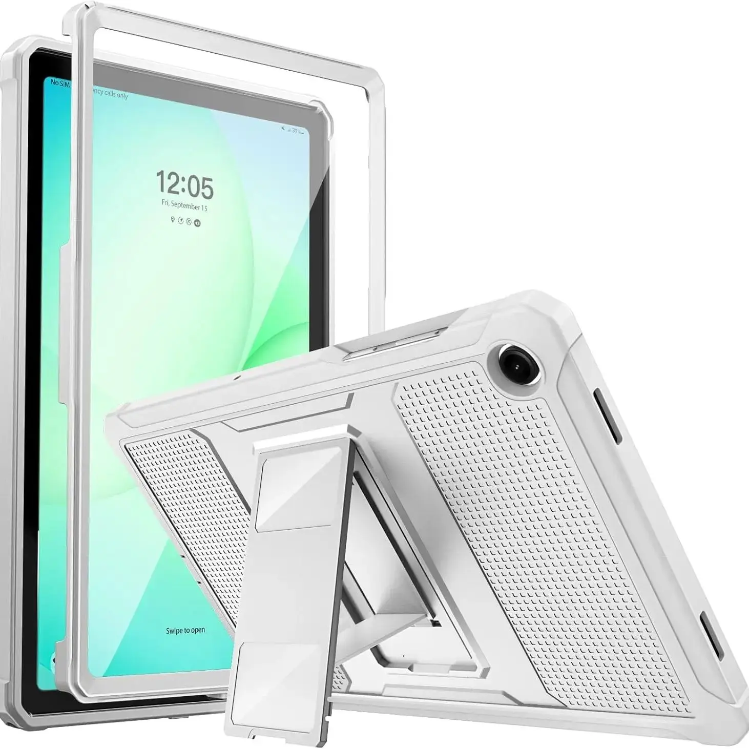 Etui MoKo do Galaxy Tab A11 Plus 2025/Tab A9+ 11 cali 2023, odporne na wstrząsy, wytrzymałe etui z pełną ochroną, podstawka i wbudowany ochraniacz ekranu — zdjęcie produktu 7