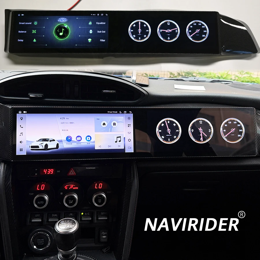 

10.25inch Dual Screen Android Auto For Toyota 86 Car Radio Multimedia Video Player GPS Navigation Carplay 4G Wifi Head Unit BT