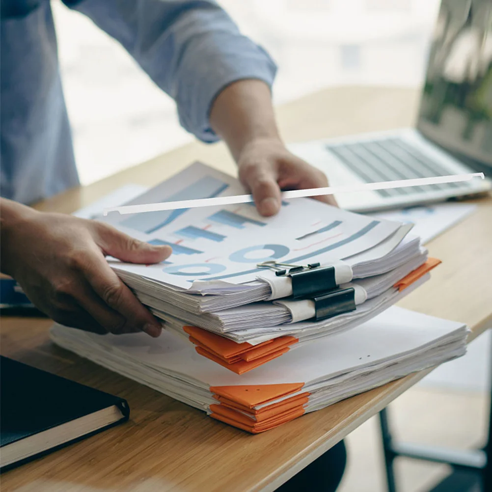 

20Pcs Hanging File Organizer Metal Bars Space Saving Quick Access Folders for Office School Home Hanging Folders