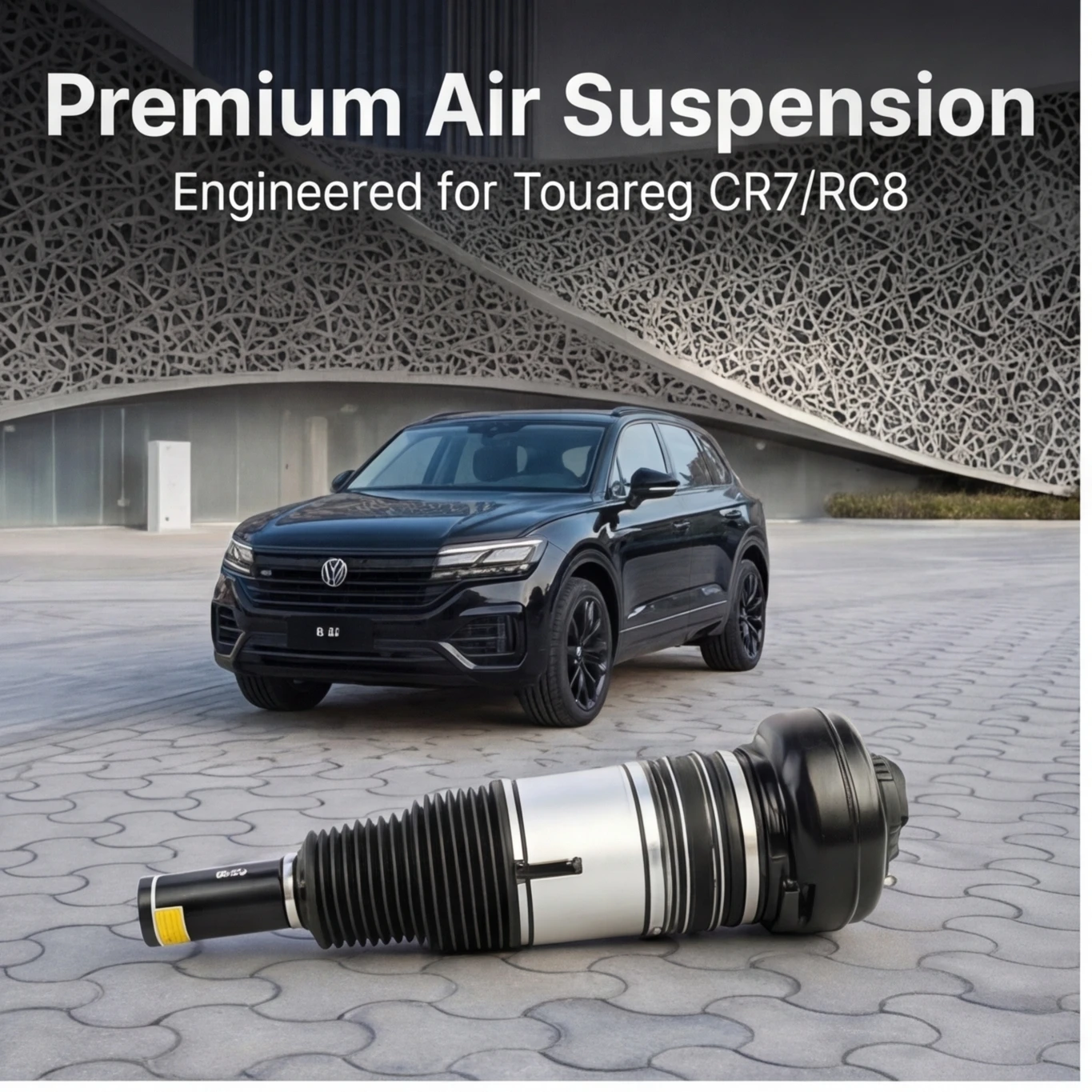 

Front Air Suspension Shock Absorber Strut For VW Touareg III 2018-2025 RC7 RC8 4M4616039 4M4616040