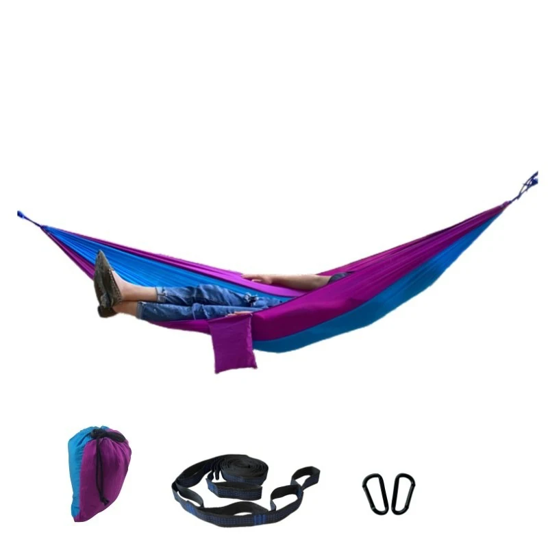 Hammock Outdoor Swing Double Single Anti-rollover Outdoor Sleeping