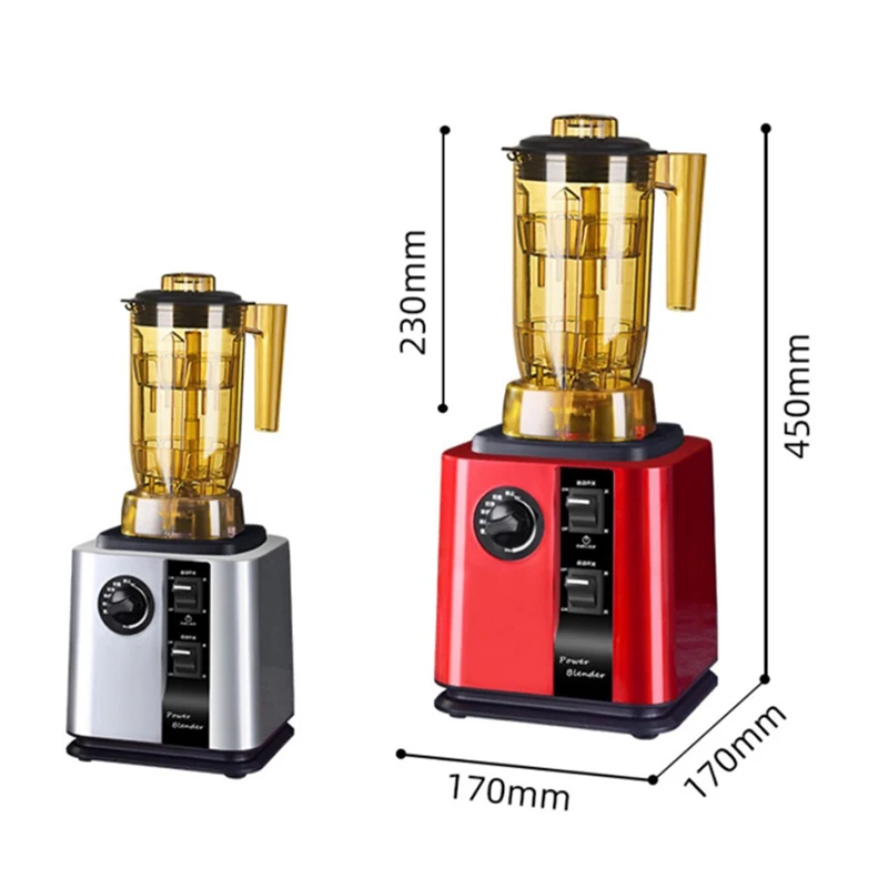 カウンタートップ 3-in-1 マルチパワーキッチンブレンダー強力なグラインダーミキサーフルーツジューサーブレンダースムージーメーカーサンドアイスマシン