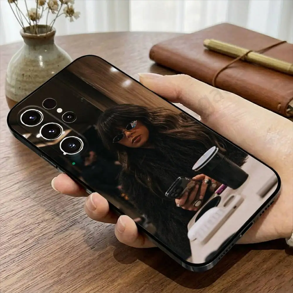 Singer E-Ella L-Langley Phone Case For Samsung S20,21,22,23,24,25,26 plus,ultra Silicone Cover