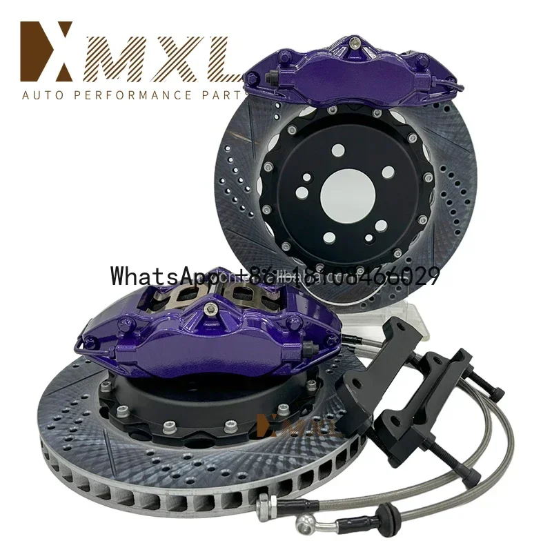 

Factory Customized High performance Big Brake Kit 9200 4 Pot Big Brake Caliper Kit For 17 18 Rim Front Wheel Auto Brake Systems