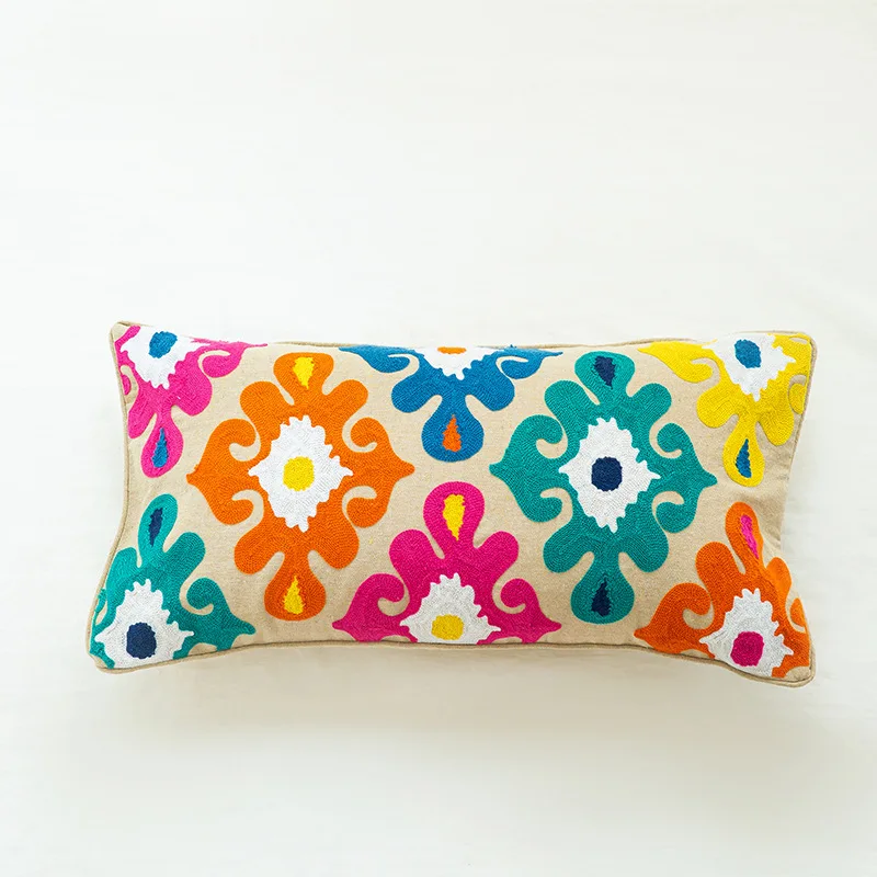 Throw Cushion Cover Fashion Bohemian Moroccan Exotic Ethnic Style Living Room Bedroom Sofa Comfortable Pillow Case Cover