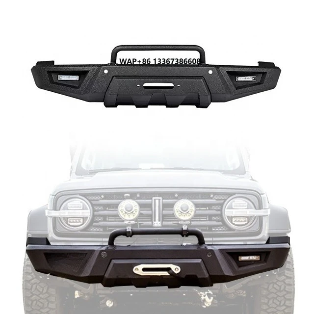 

New Design Car Exterior Accessories Off Road Customized Pilot Tough Steel Trailblazer Front Bumper