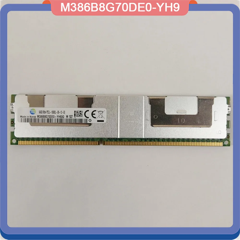 

For Samsung 64GB 8RX4 PC3L-10600L M386B8G70DE0-YH9 M386B8G70DE0-YH93Q 1333 DDR3L Server Memory Fast Ship High Quality