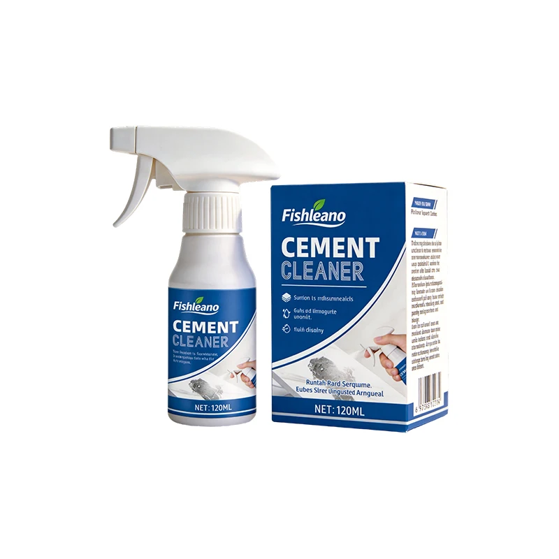 Fishleano Cementreiniger 120ml Cementverwijderspray voor Tegels, Glas, Autolak en Bouwresten