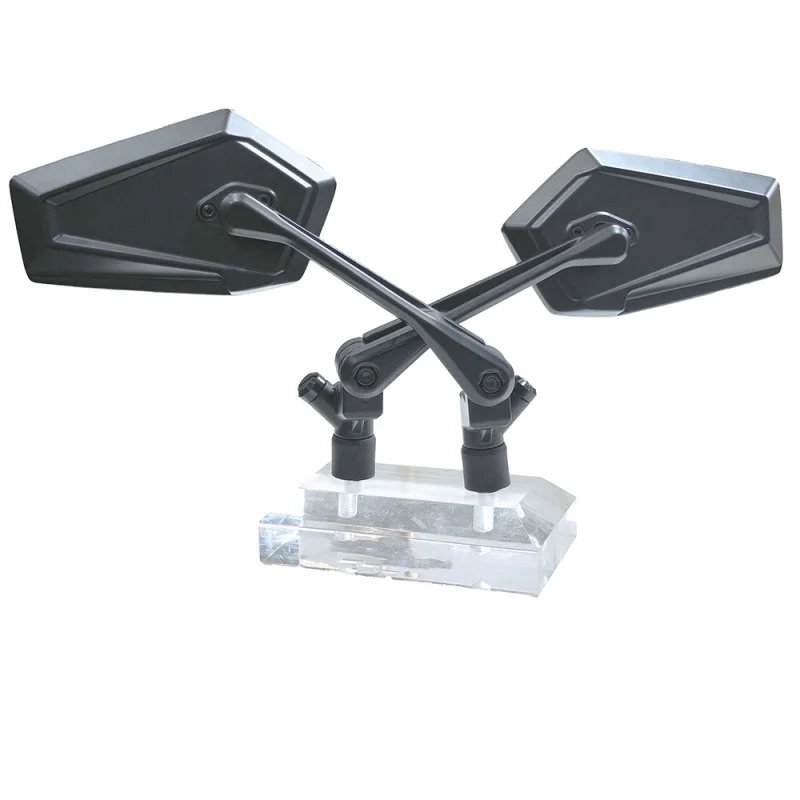 

Motorcycle Handlebar Phone Mount with Universal 10mm Mirror Adjustable Rear View Side Mount for Most Smartphones