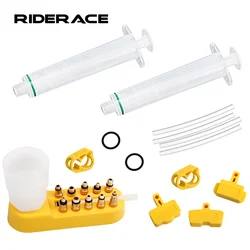 RIDERACE Bicycle Hydraulic Disc Brake Oil Bleed Kit Tools For SHIMANO, SRAM, Avid, MAGURA Ezmtb 2024 Road MTB Bike Repair Tool