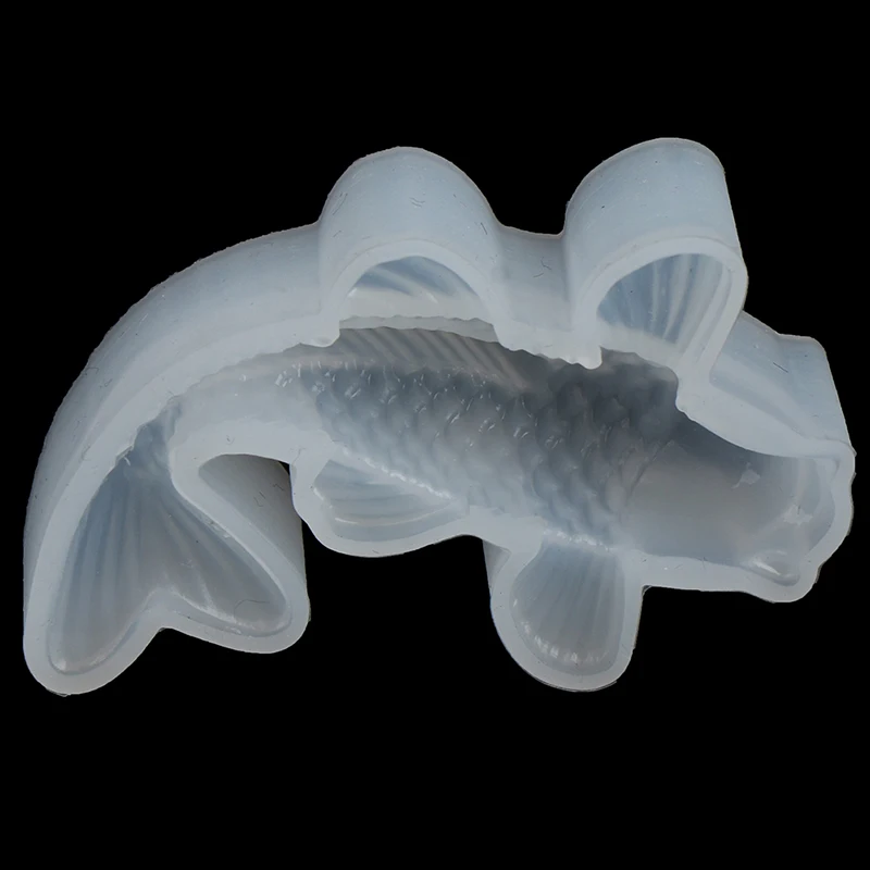 Bestseller 3D Epoxy Glückskoi Silikonform DIY Kunstharz-Gießform für Schmuckherstellung und Bastelarbeiten