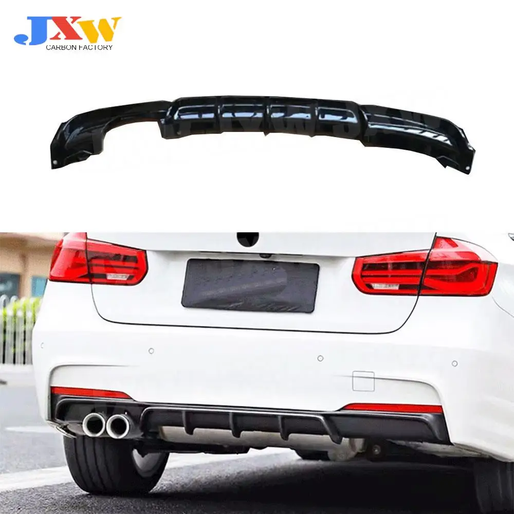 

ABS Gloss Black /Carbon Look /Matte Black Rear Diffuser Bumper For BMW 3 Series F30 M Sport Sedan 2012-2017 Rear Lip