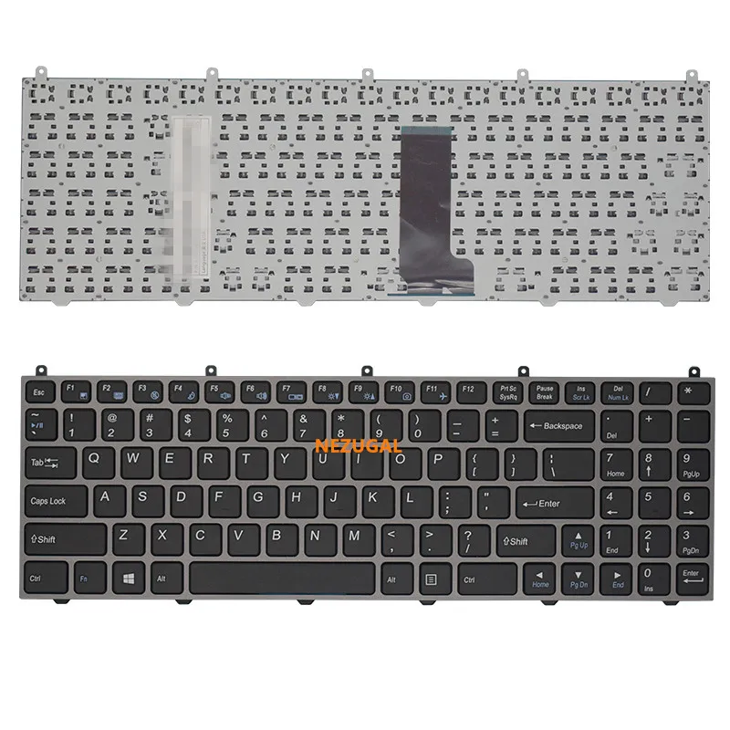 US Keyboard For HASEE K590C K650C K650D-I5 I7 D1 D2 K570N-I3 D1 I5D1 I7D1 for CLEVO W650ET W650 W650SR W650EH W655 K610C