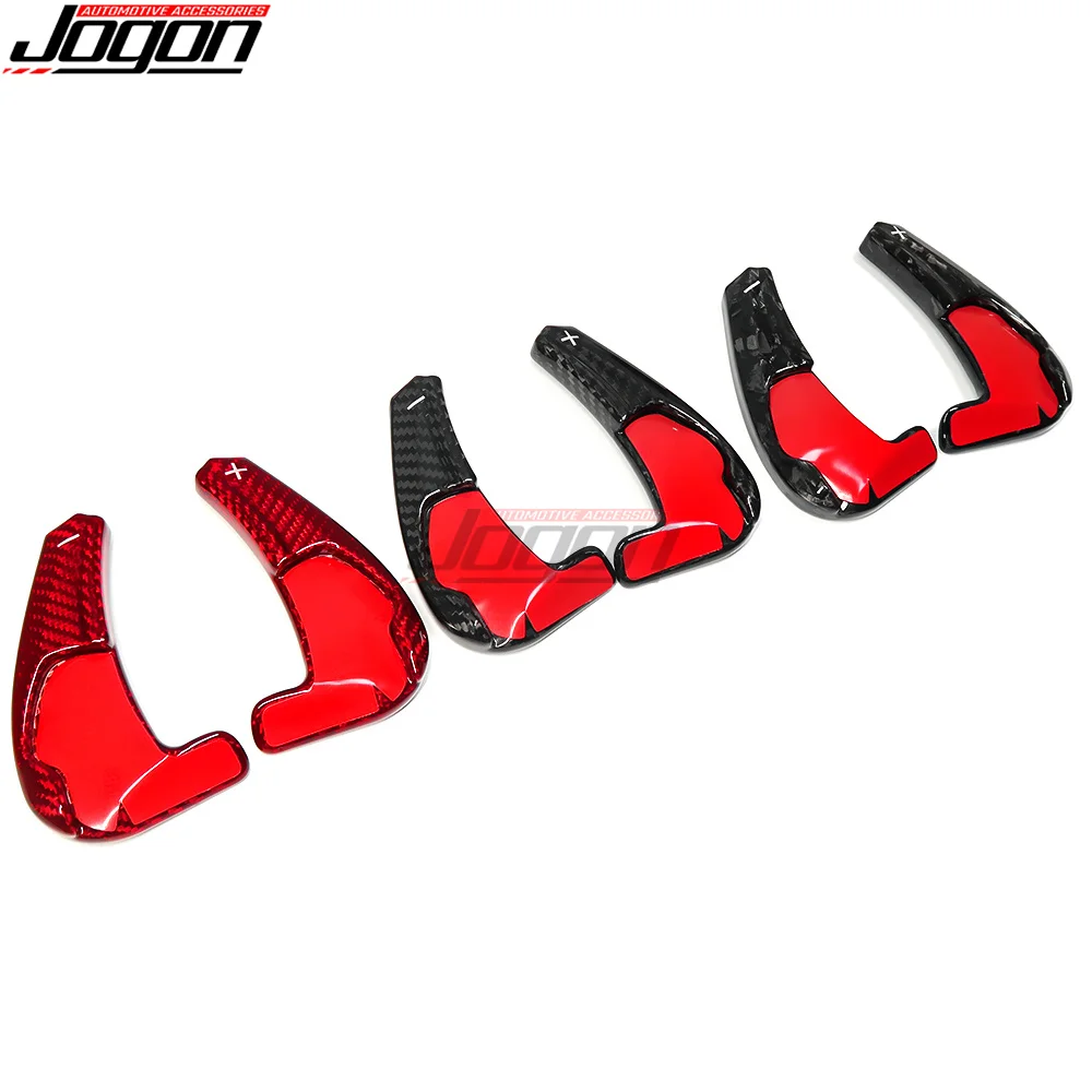 New Style Paddles Shift For Dodge Challenger SRT 2015-2021 Carbon Fiber Car Steering Wheel Paddle Shifter Extension Accessories