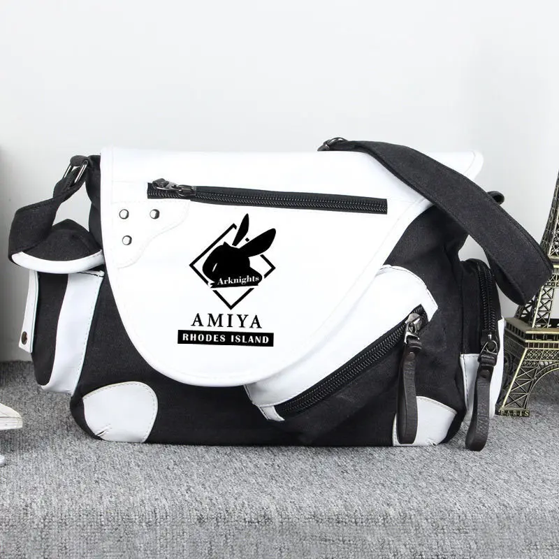 Arknights Single Shoulder Rhodes Island Dragon Gate Operator Quest Two-Dimensional Anime Peripheral Student Crossbody Bag Anime