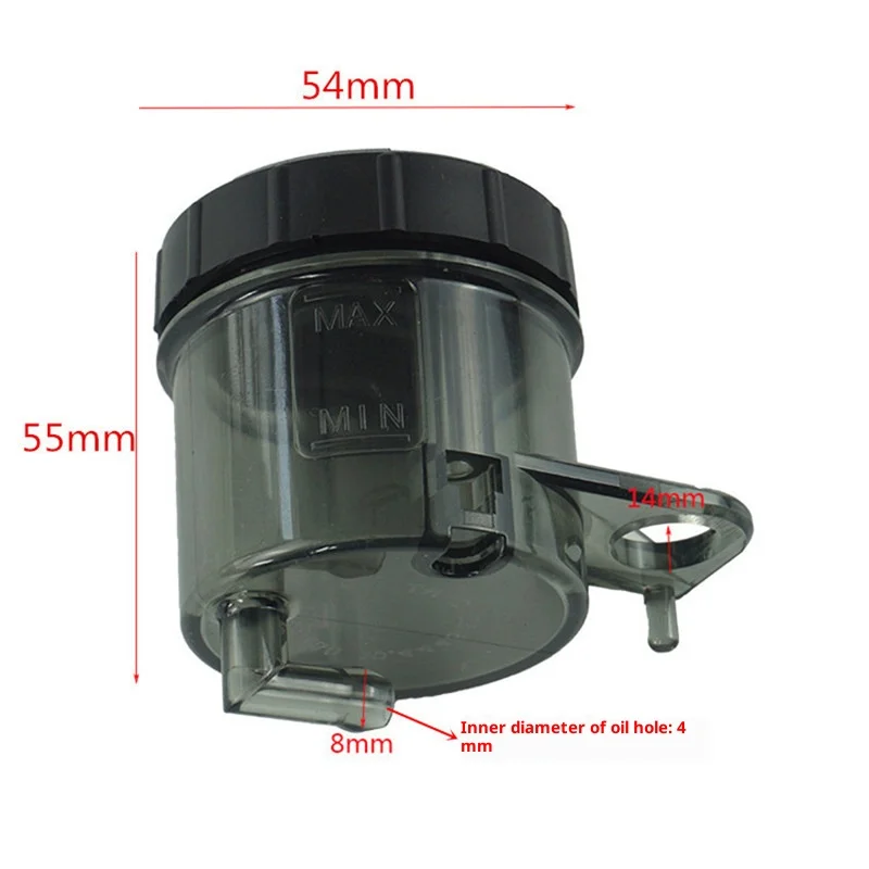 Universal Adelin Brake Fluid Reservoir Auto Bikes Motorcycle Scooter Oil Master Cylinder Foot Cup Dirt Bottle Accessories view 4