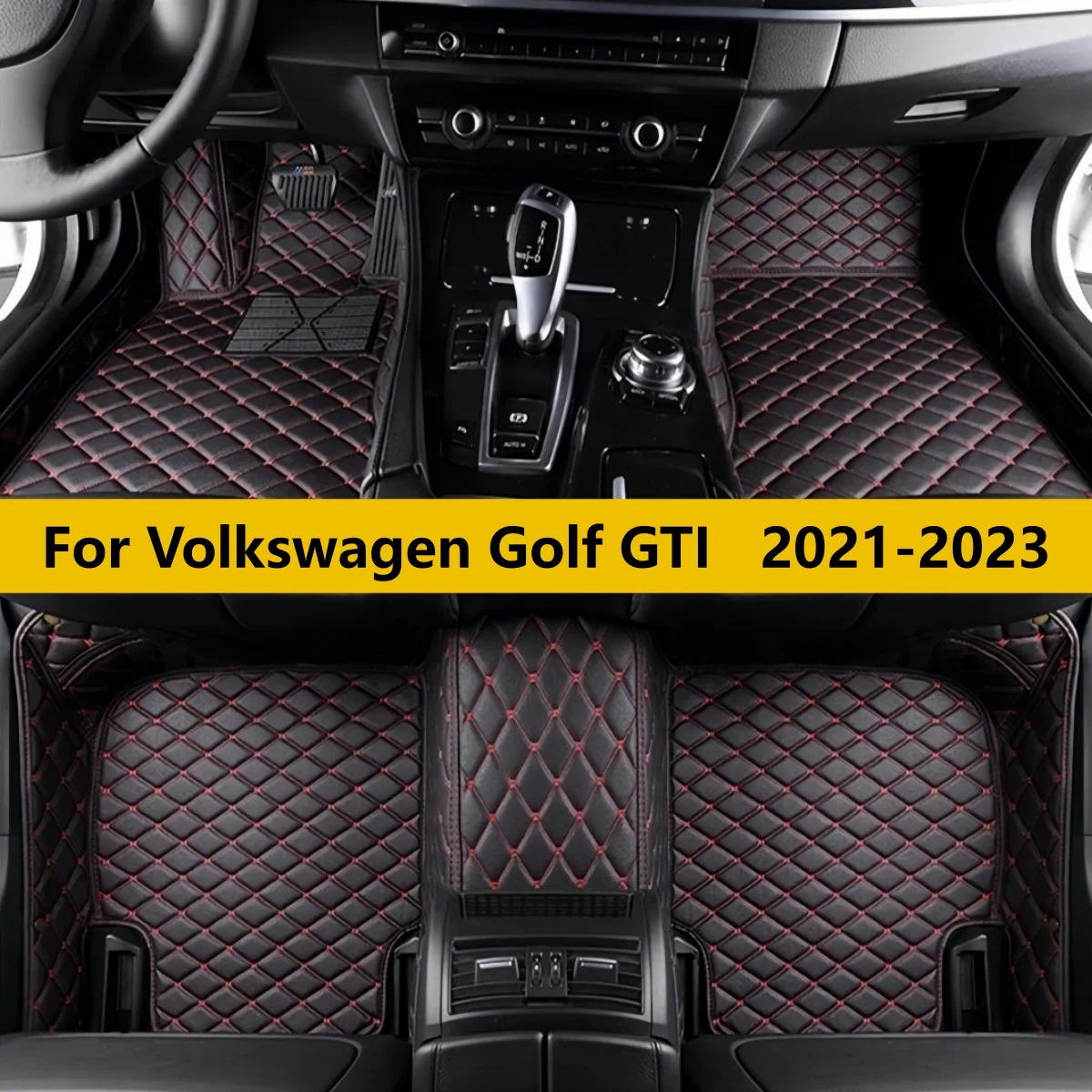 

Custom Car Floor Mats Fit For Volkswagen Vw Golf GTI 2021 2022 2023 Car Floor Mats For Men Women Car Accessories