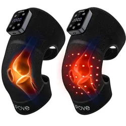 OPOVE Red Light Therapy Knee Vibration Massager Elbow Pad Joint Physiotherapy For Osteoarthritis Pain Relief Elbow Leg Arthritis