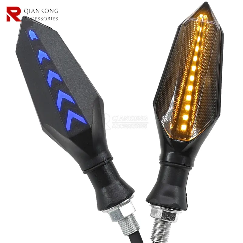 Universal For Honda VFR 1200 F X Crosstourer 750 400 800 F Fi/W1 VTEC parts motorcycle Flashing Turn Signal Light 12 LED lights - Image 4
