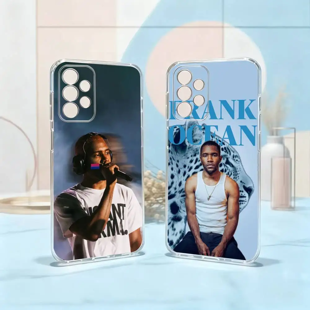 American Singer Frank Ocean  Phone Case Transparent Silicone Soft For Samsung S25,S24,S21,S22,S23,S30,Ultra,S20,Plus,Fe Gift