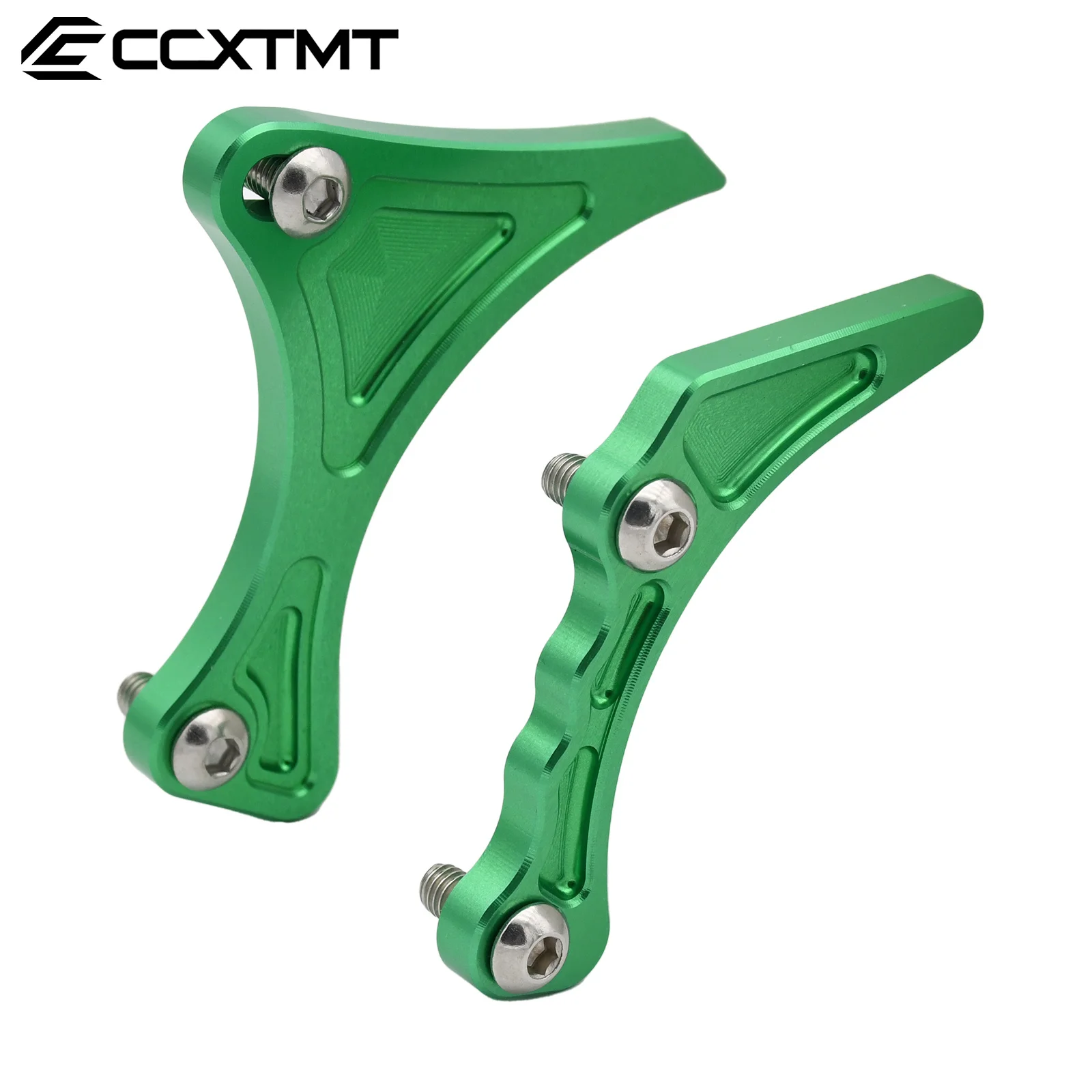 For Kawasaki KX250F KX450F KX 250F 450F 2004-2015 2016 CNC aluminum Guard Cover Chain Sprocket Cover Case Saver Engine Protector