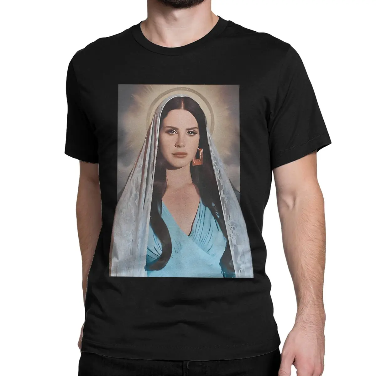 Men Women's T-Shirts Lana Del Rey Ultraviolence Rock Vintage 100% Cotton Tees Hip Hop Music Album T Shirt Tops Gift Idea