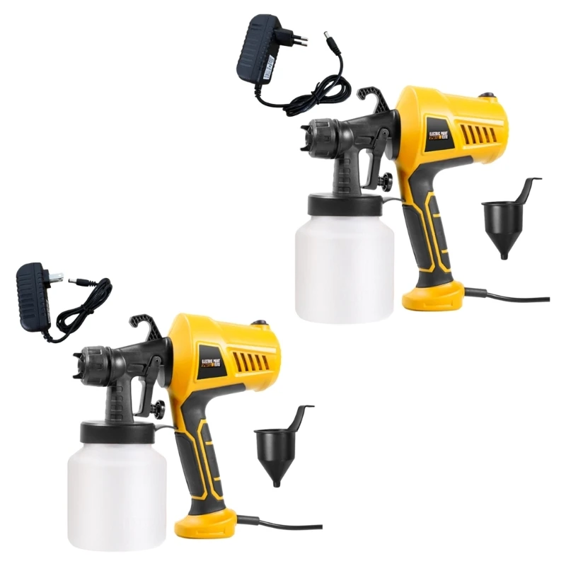 

Guns Paint Sprayer Portable 550W Electric Guns Set Heavy Duty Multifunctional Paint Machine Removable