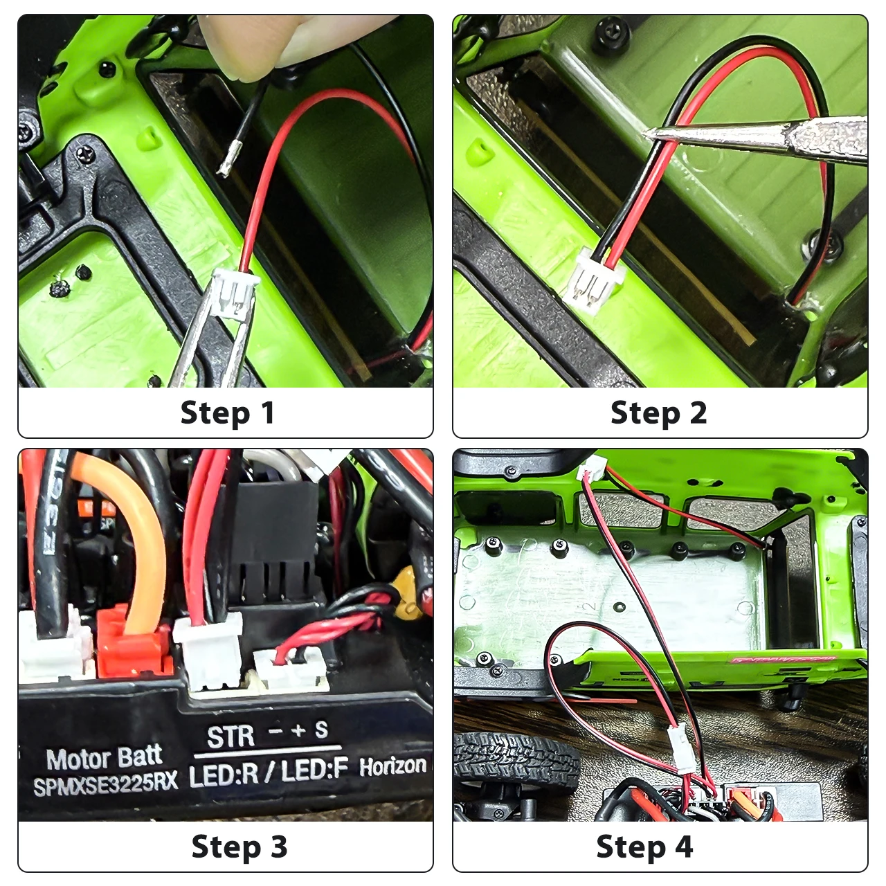 

Световые приборы GPM для крыши (желтый свет / белый свет) для AXIAL 1/30 SCX30 Jeep Wrangler JLU (AXI-2261)