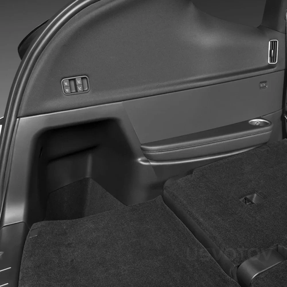 Für 2026 Tesla Model YL Zubehör Türschwellenschutz Anti-Kick Türschwellen-Schutzleisten Unter-Sitz-Eck-Flock-Schutzabdeckung Polster – Detail 25